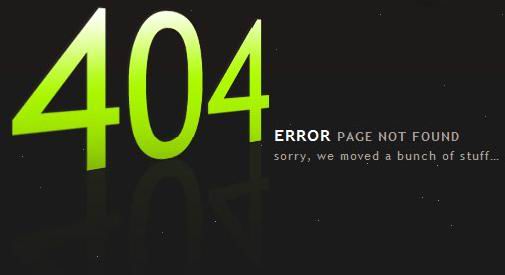 обробка 404 помилки.
